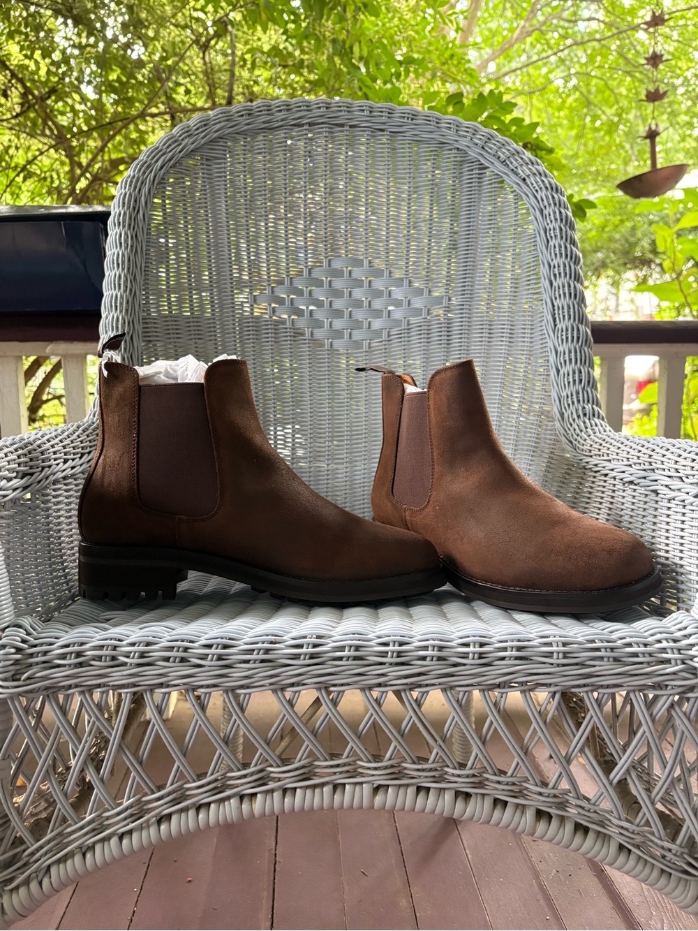 Men's Brown Chelsea Boots - Classic Leather Slip-On